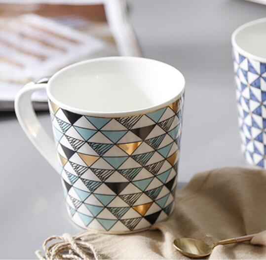 Large capacity ceramic mug