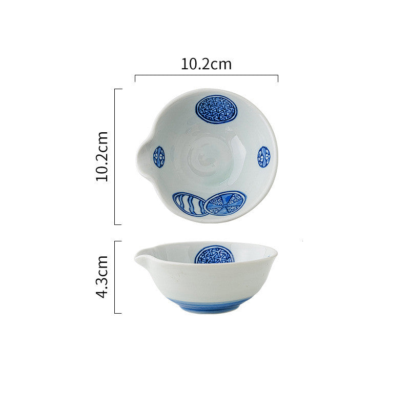 Snack Bowl Household Soy Sauce Sushi Plate