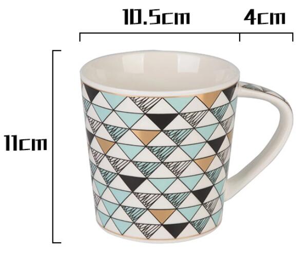 Large capacity ceramic mug