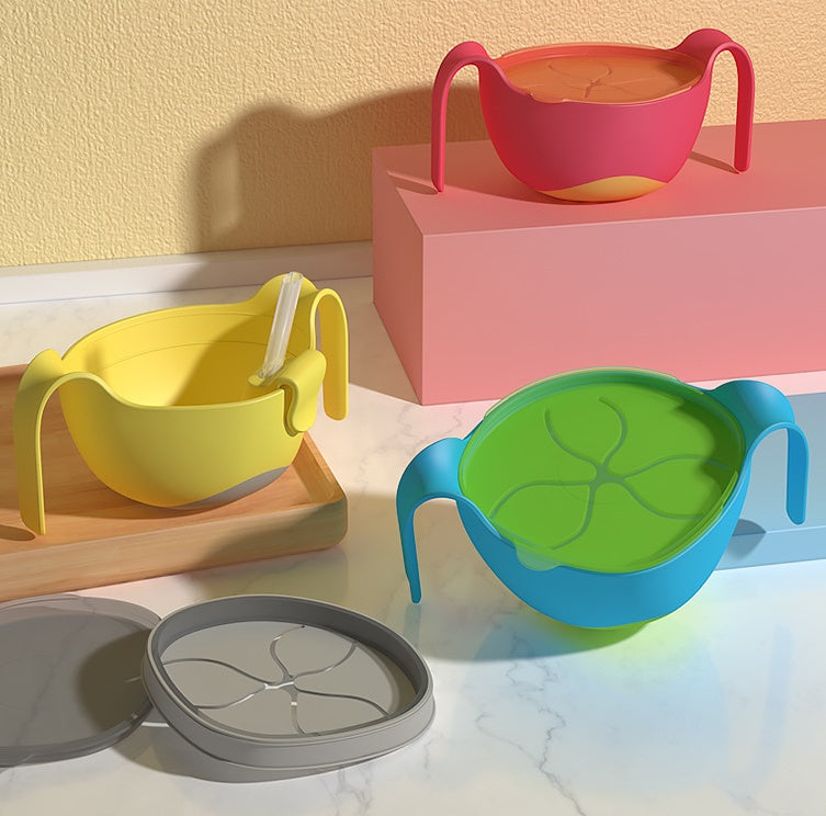 Straw Bowl Baby Side Food Snack Soup