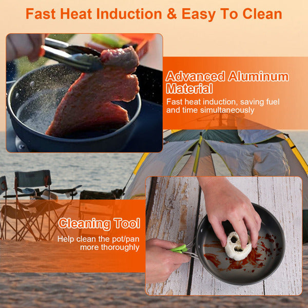 16 Camping Cookware Sets